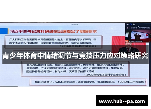 青少年体育中情绪调节与竞技压力应对策略研究